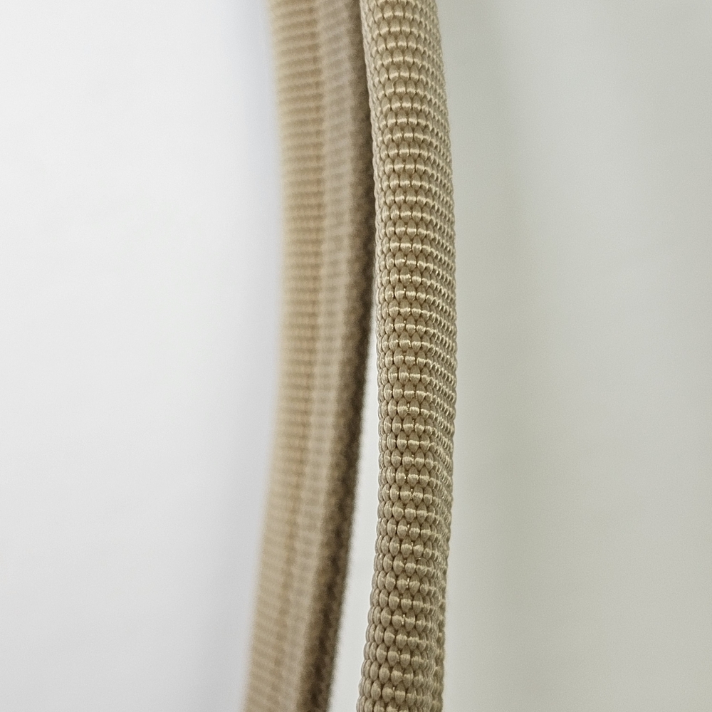 The Sak Shoulder Bag Peach and Cream Crotched Woven Zip Top Beachy Boho - Picture 5 of 10